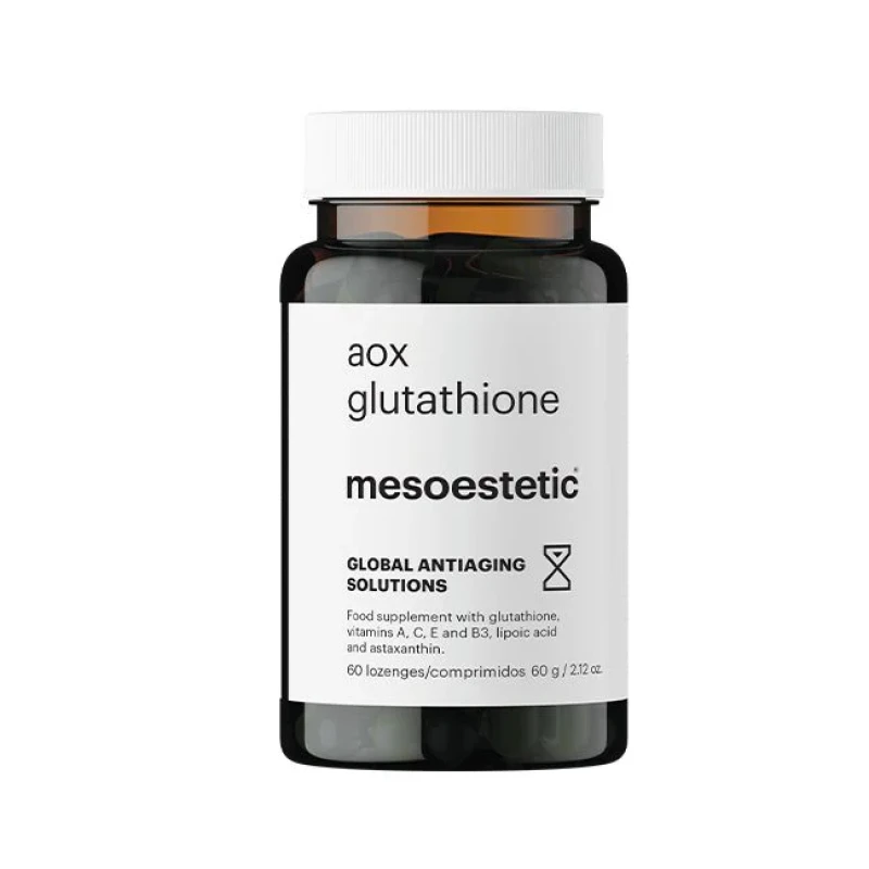 Mesoestetic aox glutathione | Maisto papildas su glutatonu ir antioksidantais 60 tablečių