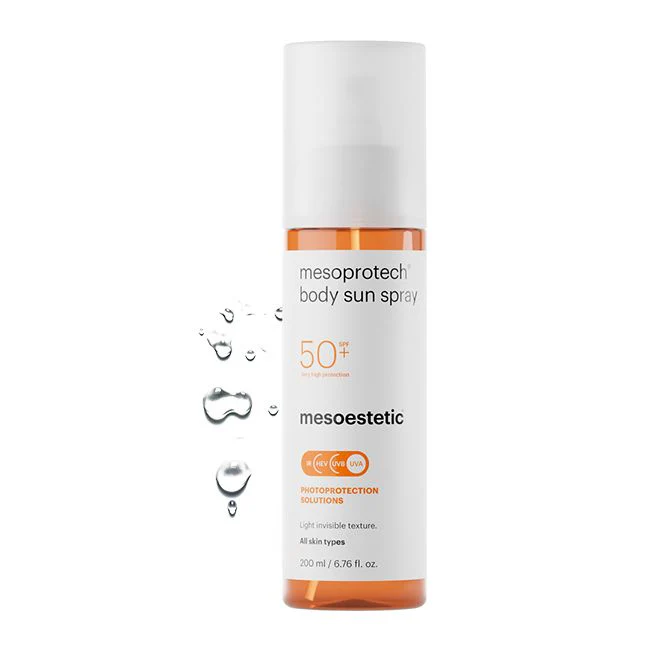 Mesoestetic mesoprotech® body sun spray | SPF 50+ солнцезащитный спрей для тела 200 мл