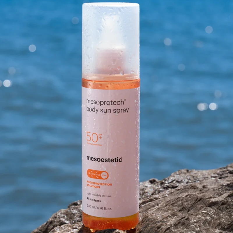 Mesoestetic mesoprotech® body sun spray | SPF 50+ saulės apsauga purškiklis kūnui 200 ml