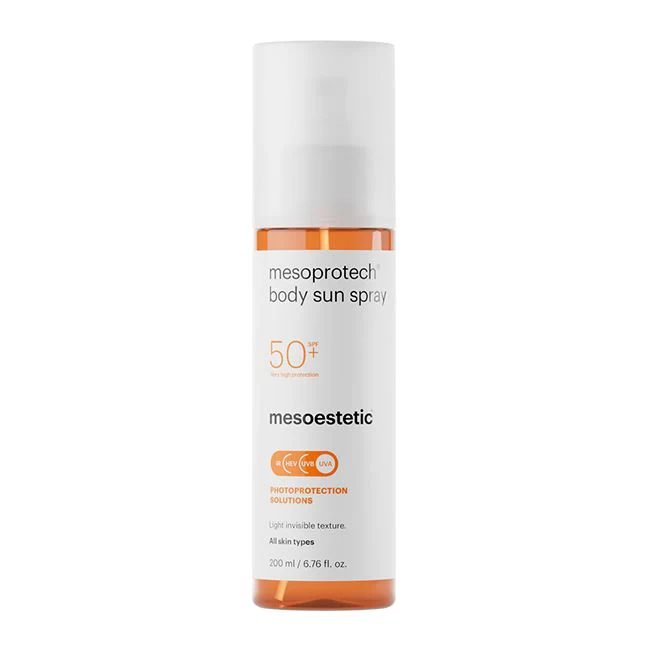 Mesoestetic mesoprotech® body sun spray | SPF 50+ солнцезащитный спрей для тела 200 мл