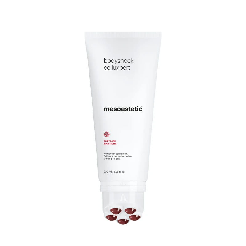 Mesoestetic bodyshock® celluxpert | Anticeliulitinis kremas-gelis odos išlyginimui ir tonizavimui 200 ml