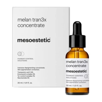 Mesoestetic melan tran3x concentrate | Интенсивная антипигментная сыворотка с транексамовой кислотой 30 мл