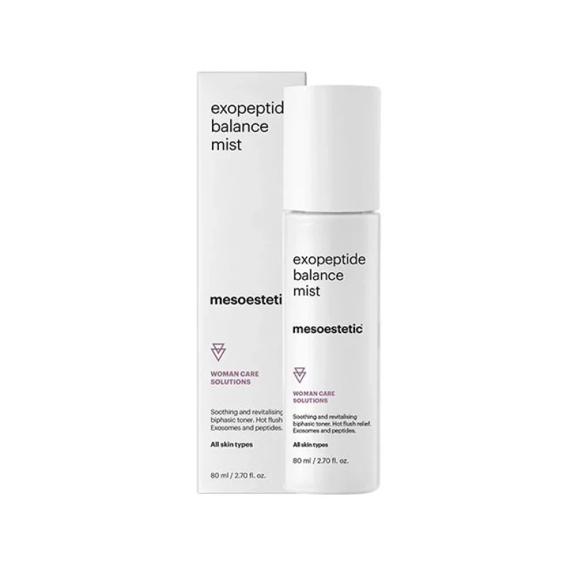 Mesoestetic exopeptide balance mist | Raminantis ir atgaivinantis dviejų fazių veido tonikas-migla 80 ml