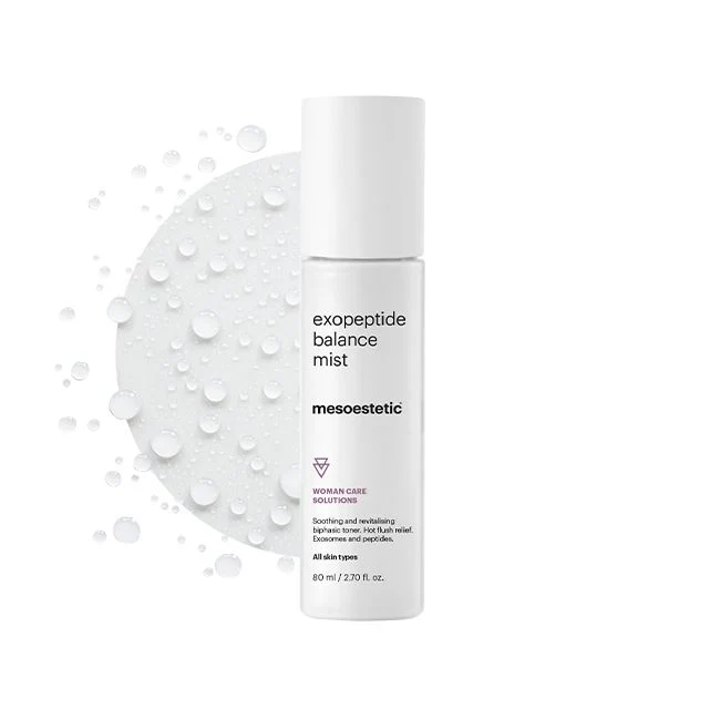 Mesoestetic exopeptide balance mist | Успокаивающий и ревитализирующий двухфазный тоник-мист для лица 80 мл