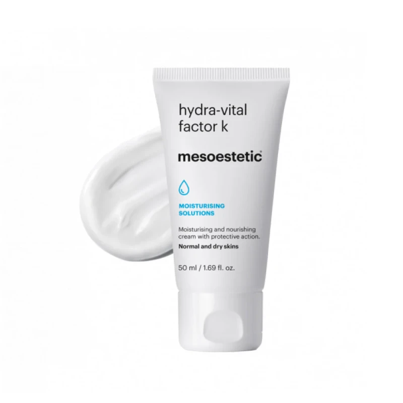 Mesoestetic hydra-vital factor k | Maitinantis ir intensyviai drėkinantis veido kremas 50 ml