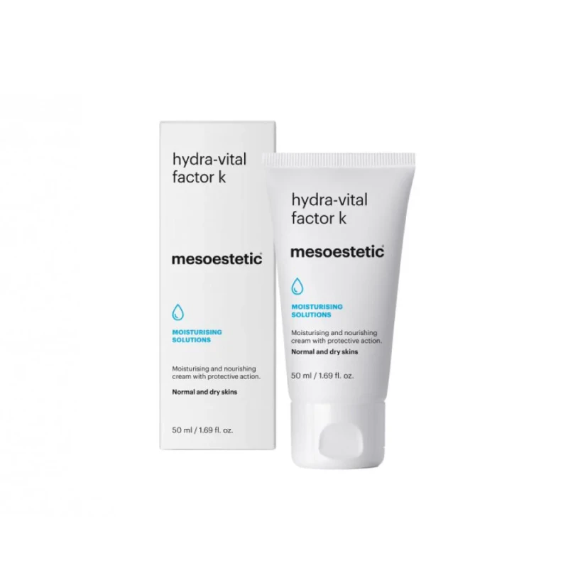 Mesoestetic hydra-vital factor k | Maitinantis ir intensyviai drėkinantis veido kremas 50 ml
