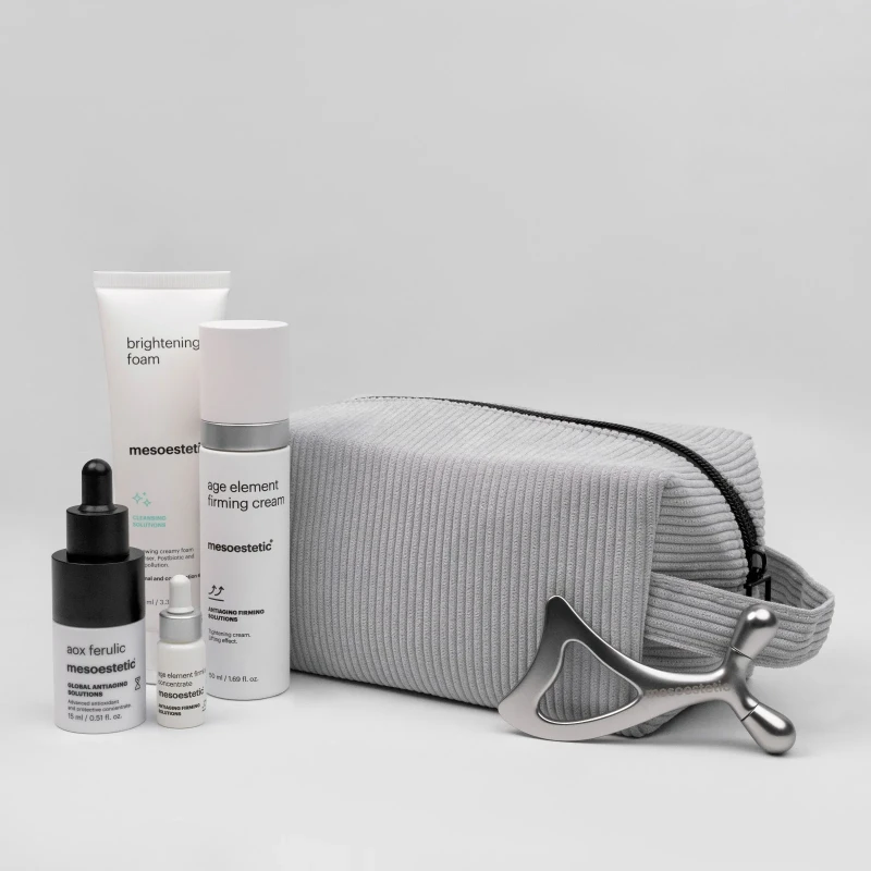 Mesoestetic age element® lifting routine | Dovanų rinkinys odos stiprinimui ir liftingo efektui
