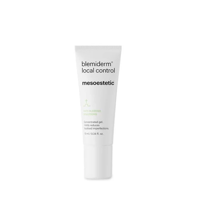 Mesoestetic blemiderm® local control | Vietinis spuogų korektorius su AHA ir BHA rūgštimis 10 ml