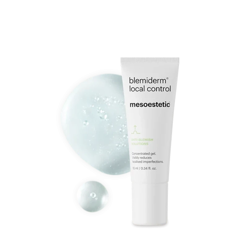 Mesoestetic blemiderm® local control | Vietinis spuogų korektorius su AHA ir BHA rūgštimis 10 ml