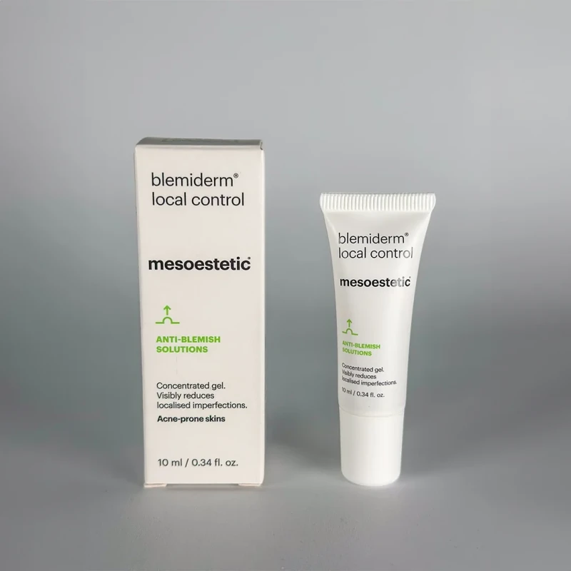 Mesoestetic blemiderm® local control | Vietinis spuogų korektorius su AHA ir BHA rūgštimis 10 ml