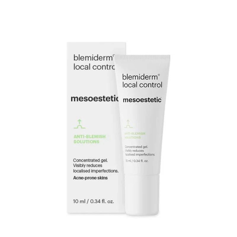 Mesoestetic blemiderm® local control | Vietinis spuogų korektorius su AHA ir BHA rūgštimis 10 ml