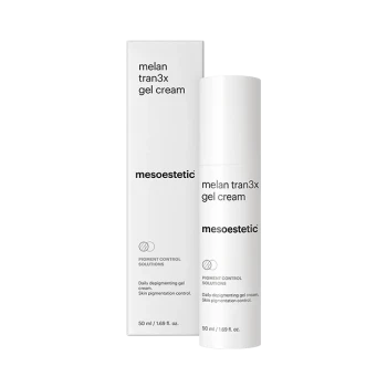 Mesoestetic melan tran3x gel cream | Priešpigmentacinis gelis-kremas su traneksamo rūgštimi 50 ml