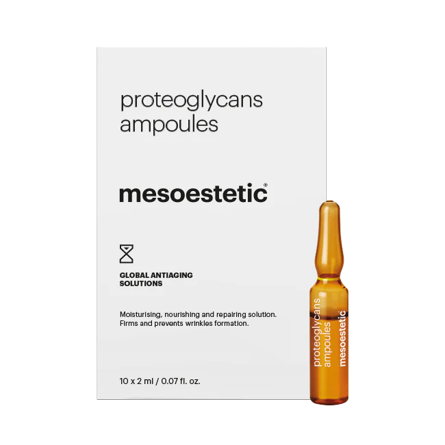 Mesoestetic Proteoglycans ампулы | Увлажняющие и восстанавливающие протеогликаны в ампулах 10 × 2 мл
