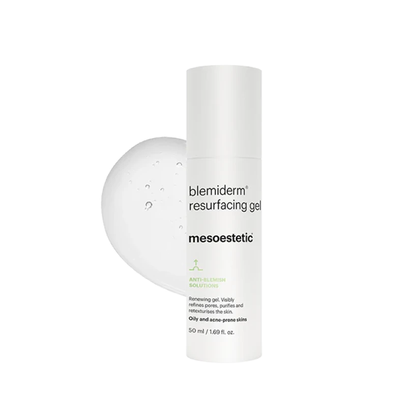 Mesoestetic blemiderm® resurfacing gel | Atkuriamasis gelis su salicilo ir glikolio rūgštimi 50 ml