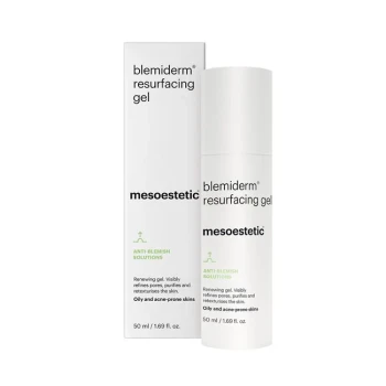 Mesoestetic blemiderm® resurfacing gel | Atkuriamasis gelis su salicilo ir glikolio rūgštimi 50 ml