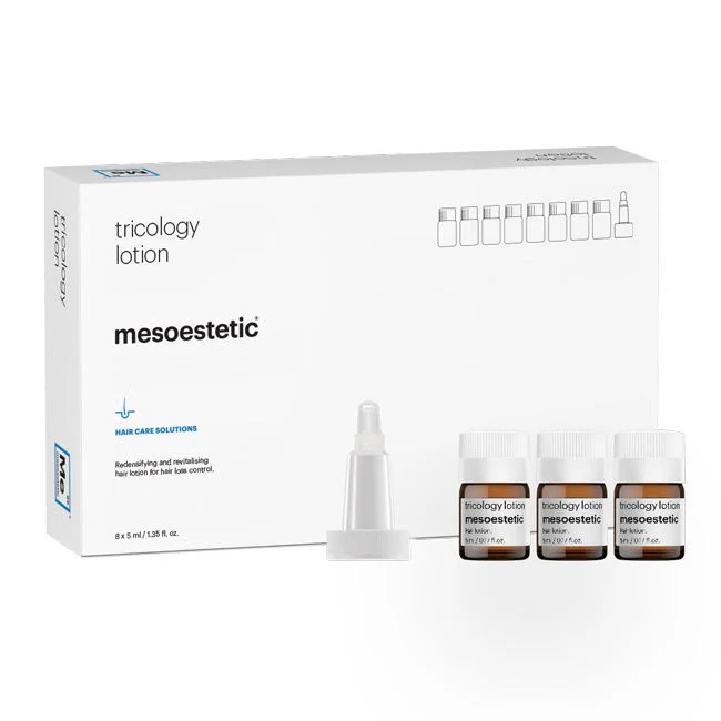 Mesoestetic tricology lotion | Ревитализирующий лосьон против выпадения волос 8 × 5 мл