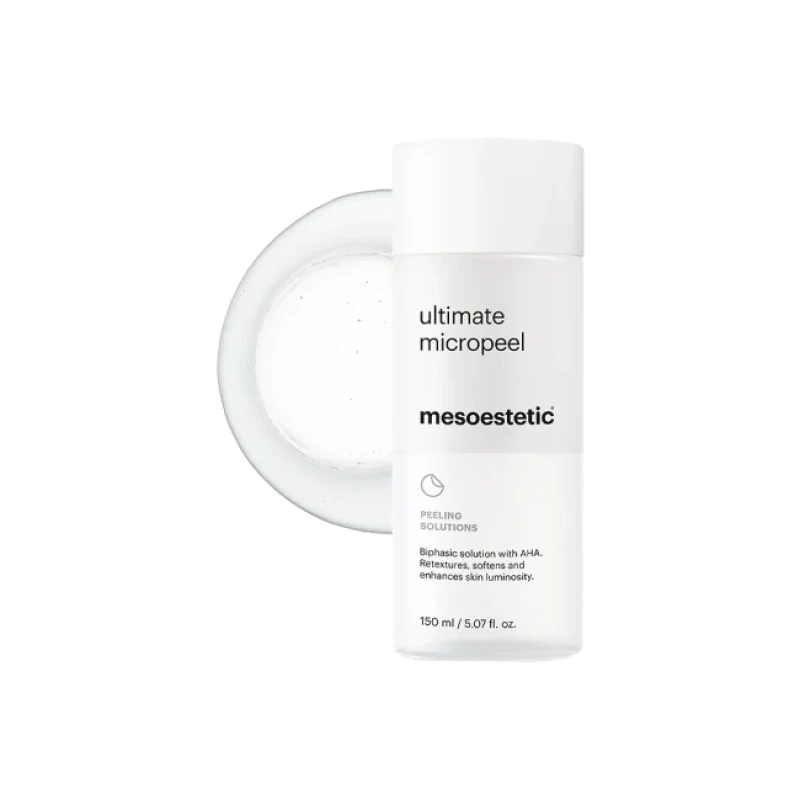 Mesoestetic ultimate micropeel | Поверхностный двухфазный микропилинг для лица 150 мл