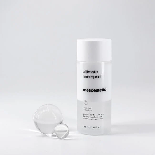 Mesoestetic ultimate micropeel | Поверхностный двухфазный микропилинг для лица 150 мл