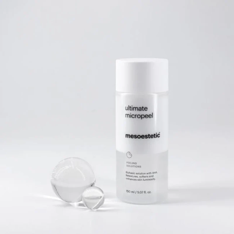 Mesoestetic ultimate micropeel | Поверхностный двухфазный микропилинг для лица 150 мл