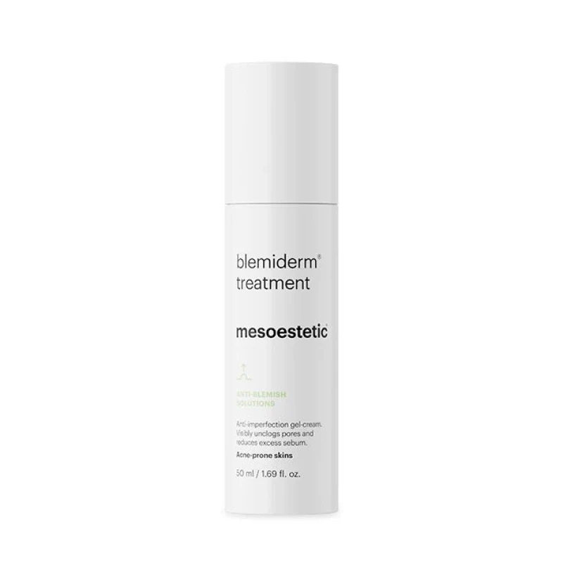 Mesoestetic blemiderm® treatment | Naktinis kremas-gelis riebiai ir aknės pažeistai odai 50 ml