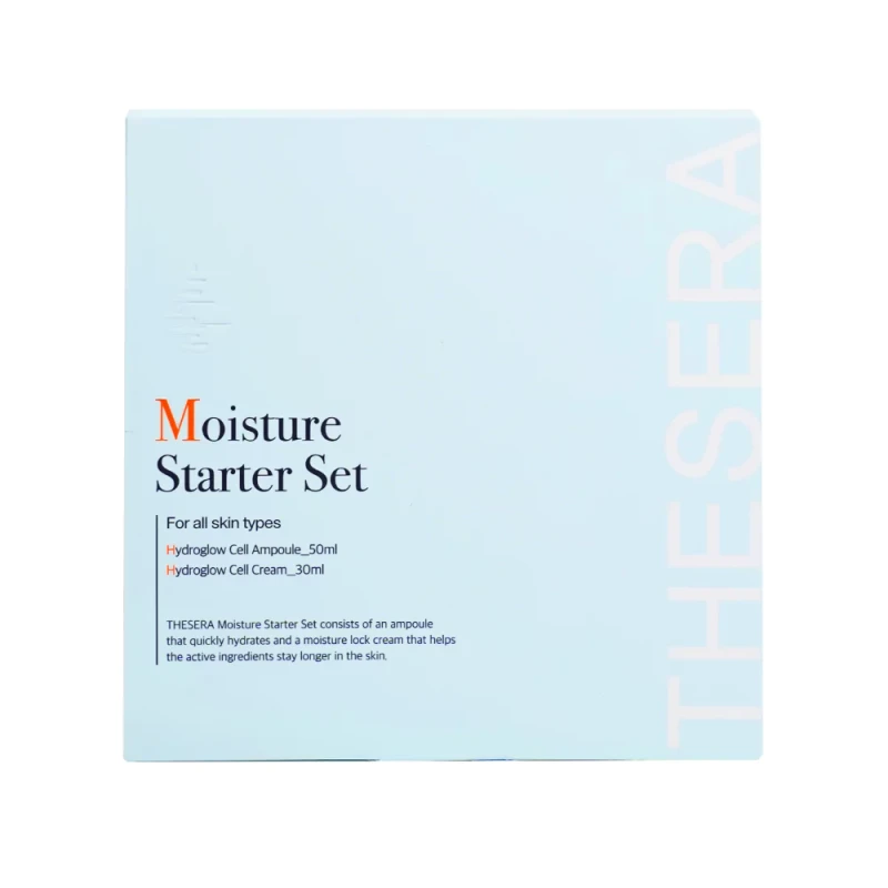 THESERA Moisture Starter Set | Drėkinamasis odos priežiūros rinkinys