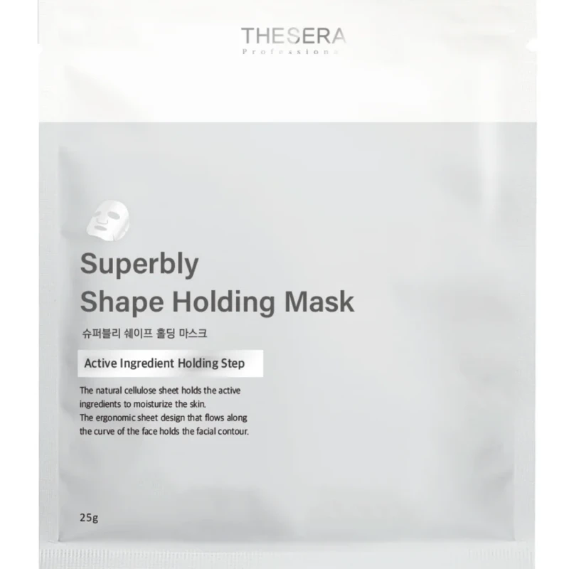THESERA Superbly Shape Holding Mask | Bioceliuliozinė veido kaukė su liftingo efektu 10 vnt.