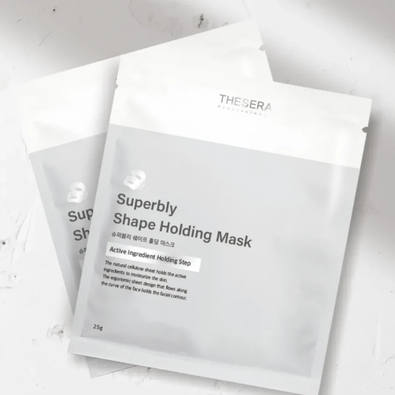 THESERA Superbly Shape Holding Mask | Bioceliuliozinė veido kaukė su liftingo efektu 10 vnt.