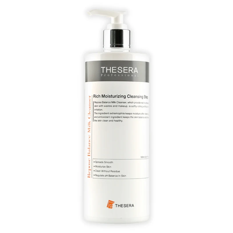 THESERA Repose Balance Milk Cleanser | Drėkinamasis valomasis pienelis 500 ml