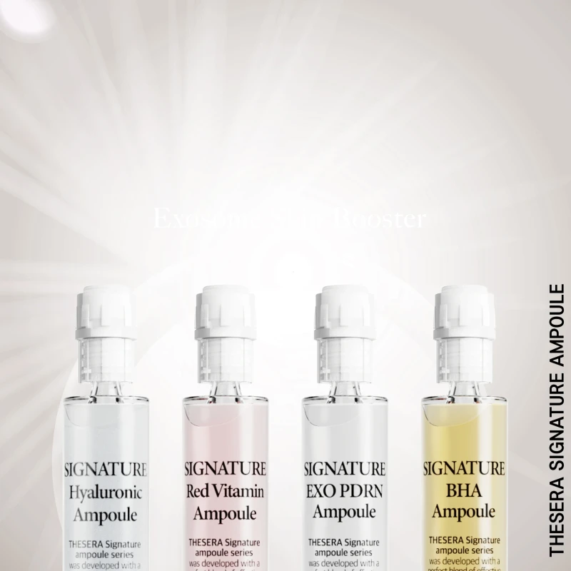 THESERA Signature Exosome Ampoules | Набор экзосомных ампул для лица 4 x 4 ml