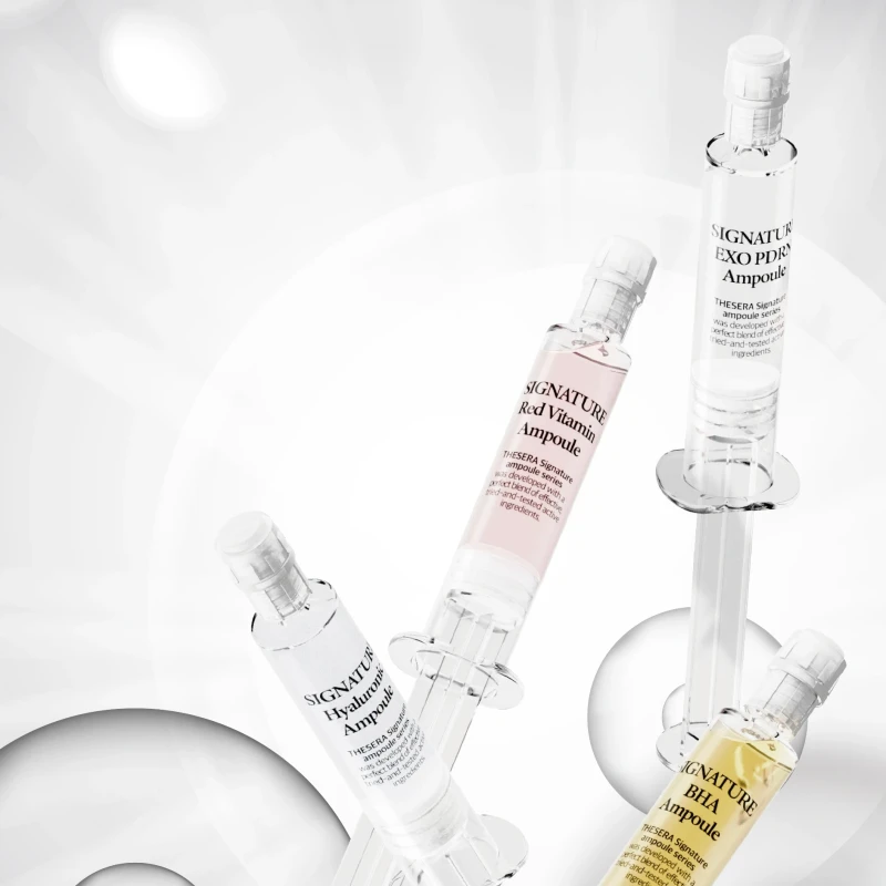 THESERA Signature Red Vitamin Exosome Ampoule | Spindesnį suteikianti eksosomų ampulė 4 ml