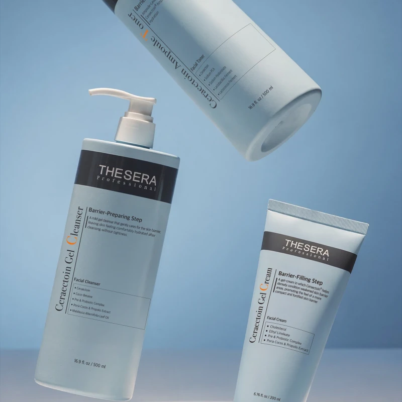 THESERA Cera Ectoin Gel Cleanser | Švelnus valomasis gelis su Ceraectoin™ 500 ml