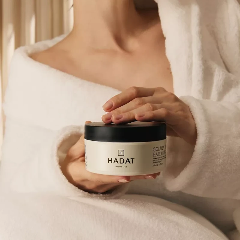 HADAT Golden Hour Hair Mask | Atkuriamoji plaukų kaukė 280 ml