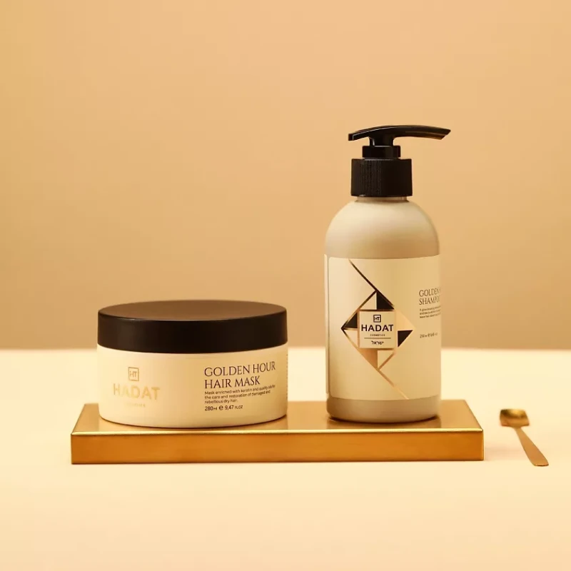 HADAT Golden Hour Shampoo | Šampūnas dažytiems ir balikliams plaukams 250 ml / 800 ml