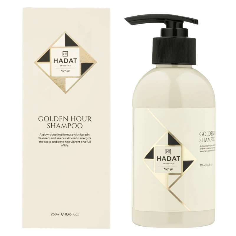 HADAT Golden Hour Shampoo | Šampūnas dažytiems ir balikliams plaukams 250 ml / 800 ml
