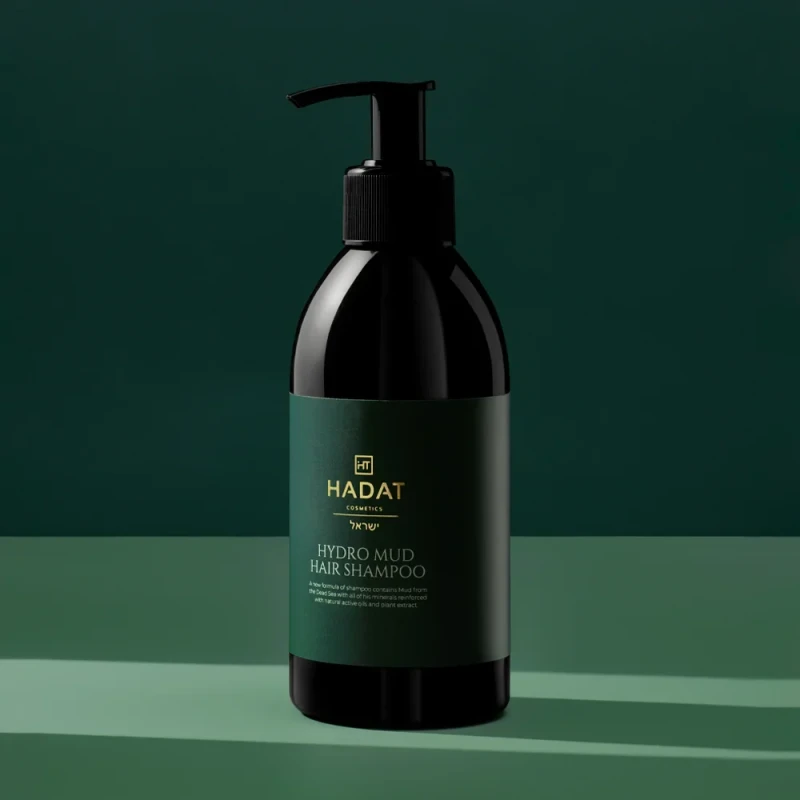 HADAT Hydro Mud Hair Shampoo | Giliai Valantis Galvos Odos Šampūnas-Pilingas 300 ml