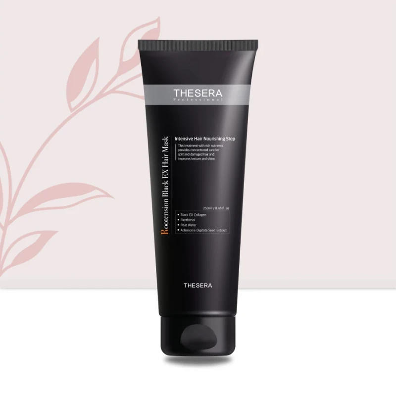 THESERA Rootension Black EX Hair Mask | Укрепляющая маска для волос 250 мл