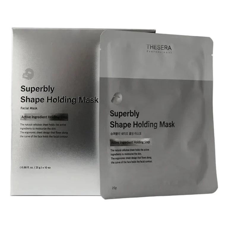 THESERA Superbly Shape Holding Mask | Биоцеллюлозная лифтинговая маска для лица 1 x 25 g
