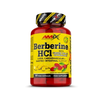 Amix Berberine HCl | Berberinas HCl 60 kapsulių