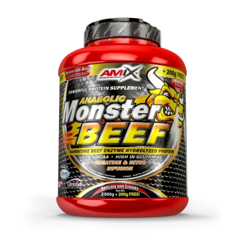 Amix Anabolic Monster Beef Protein | Hidrolizuotas Jautienos Baltymai 2200 g