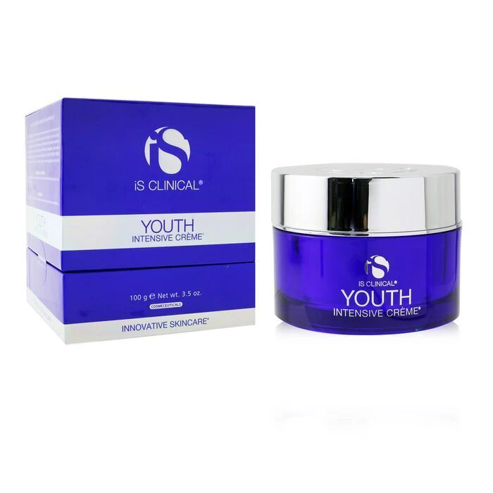 iS Clinical Youth Intensive Crème | Riebus anti-senėjimo veido ir kaklo kremas su peptidais 100 g