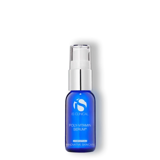 iS Clinical Poly-Vitamin Serum | Atkuriantis ir drėkinantis priešraukšlinis serumas 15 ml