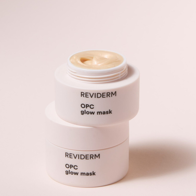 REVIDERM OPC Glow Mask | OPC Spindes kaukė 50 ml