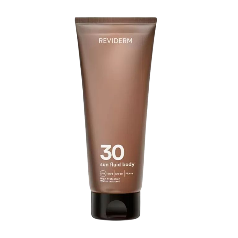 REVIDERM Sun Body Fluid SPF30 | Lengvas kūno saulės apsaugos fluido 250 ml