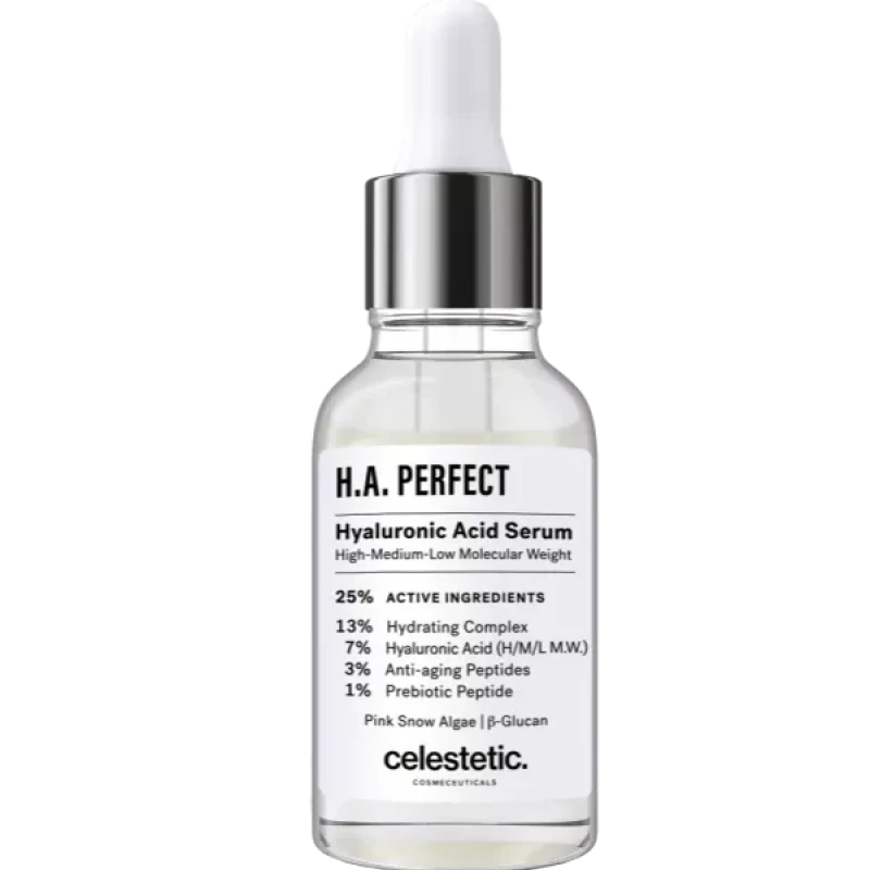 Celestetic H.A. Perfect | Drėkinantis anti-age serumas su hialurono rūgštimi 30 ml
