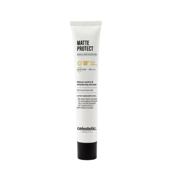 Celestetic Matte Protect | Mattuojantis saulės apsaugos kremas SPF50 50 ml