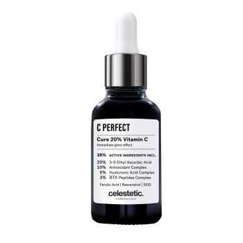 Celestetic C Perfect | Serumas su 20% C vitamino odos švytėjimui 30 ml
