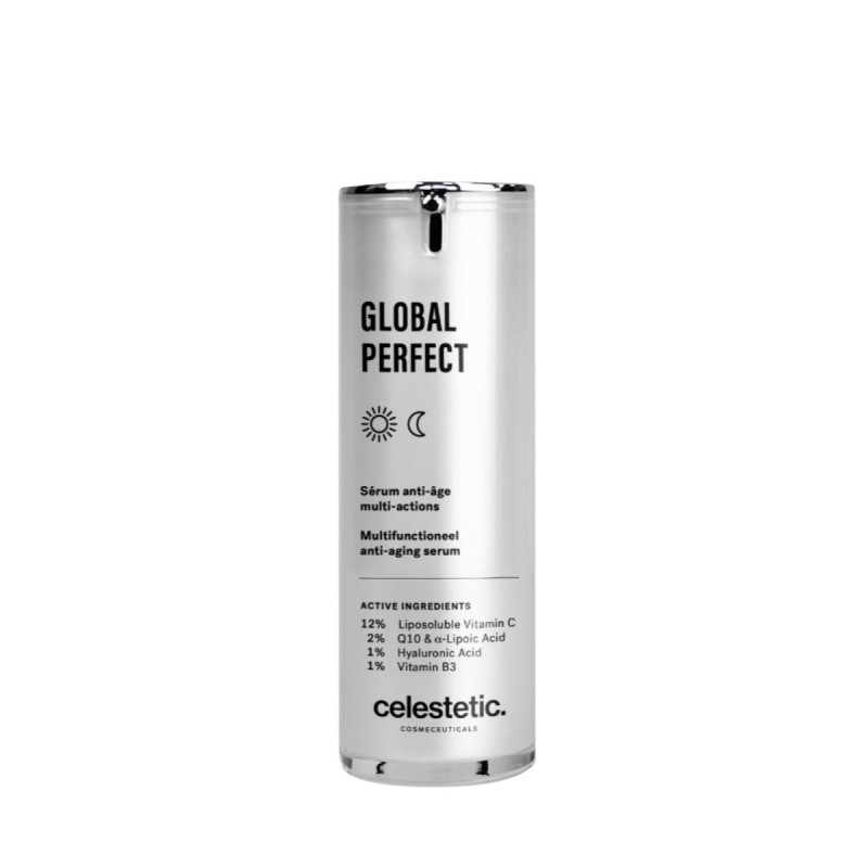 Celestetic Global Perfect | Anti-age serumas su C vitaminu ir Q10 30 ml