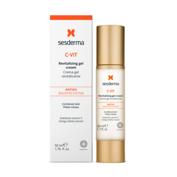 Sesderma C-VIT Revitalizing Gel Cream | Šviesinantis veido gelinis kremas 50 ml
