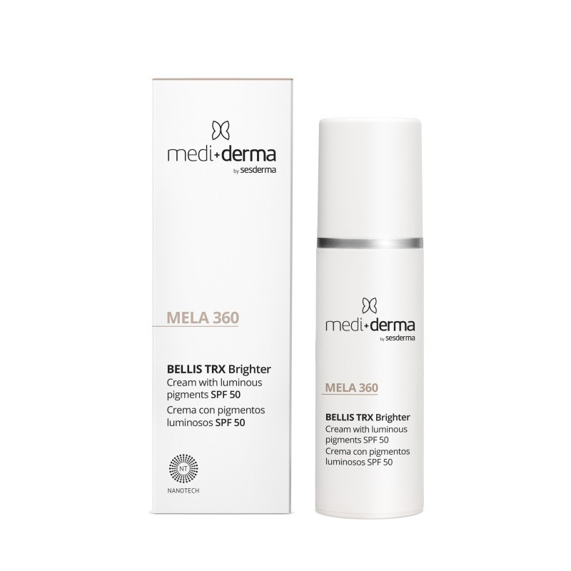 Mediderma MELA 360 Bellis TRX Brighter SPF 50 | Balinantis veido kremas SPF 50