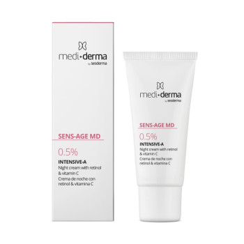 Mediderma Sens-Age MD Intensive-A Cream 0,5% 30 ml | Naktinis kremas su retinolu